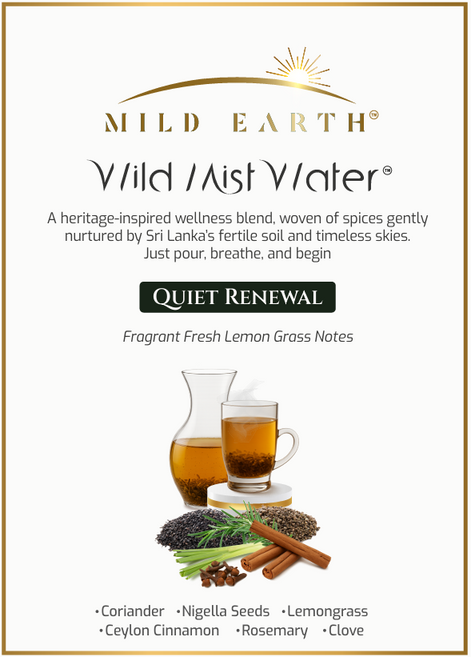 Quiet Renewal - Elevated Fresh Lemongrass Notes